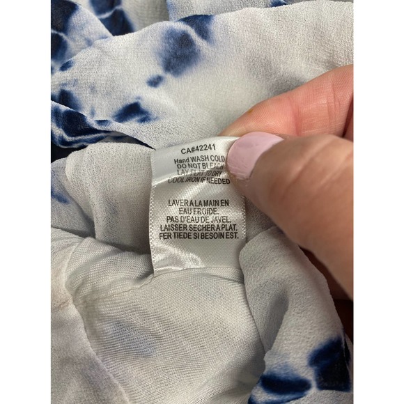 Young Fabulous Broke Tank Size XS Blue Tie Dye - Picture 5 of 5